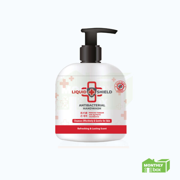 Liquid Shield Anti-bacterial Handwash (500ml)